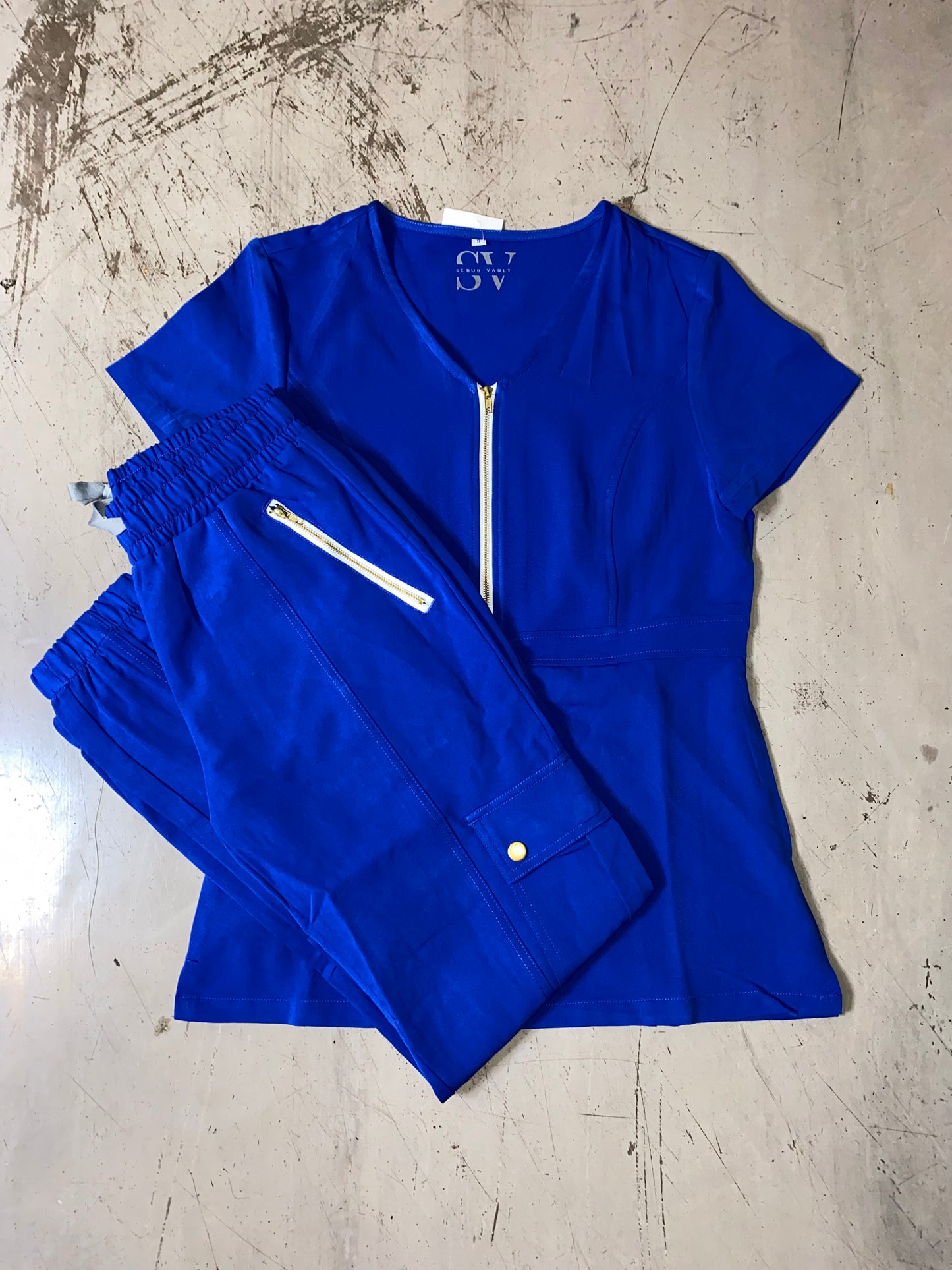 Women's Scrubs With Zipper